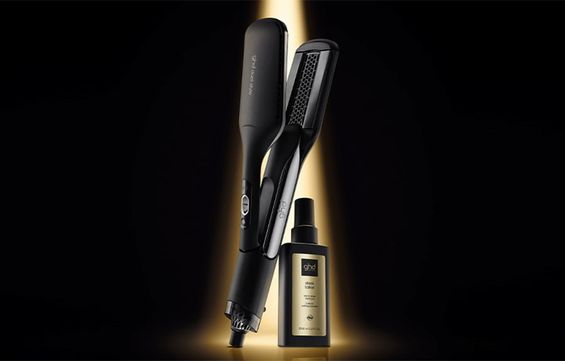 ghd duet style™ & ghd sleek talker stylingolie als powercouple