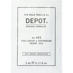 No. 403 Pre-Shave & Softening Beard Oil - Fresh Black Pepper - 5 ml