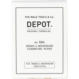 Depot No.504 Beard & Moustache Cleansing Wipes
