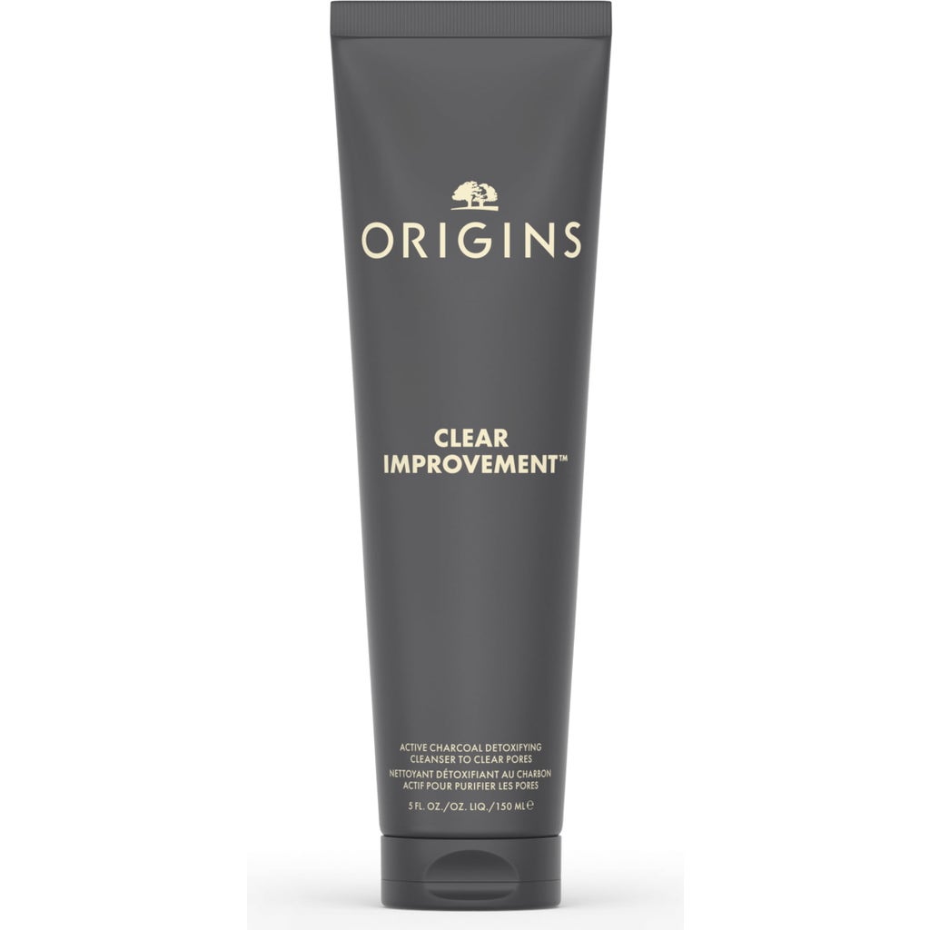 Origins Clear Improvement Active Charcoal Detoxifying Cleanser to Clear Pores 150 ml labelhair