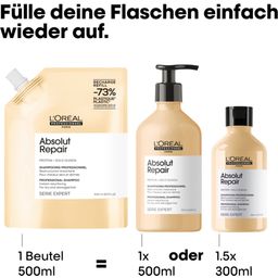 L’Oréal Professionnel Paris Serie Expert Absolut Repair Shampoo - Refill 500 ml