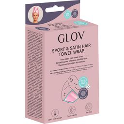 GLOV Double-Sided Sports Hair Wrap - Pink