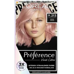 L'Oréal Paris Préférence 9.213 Vivid Colors Rose Gold - 1 Stuk