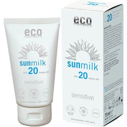 eco cosmetics Sensitive Sonnenmilch LSF 20 - 75 ml