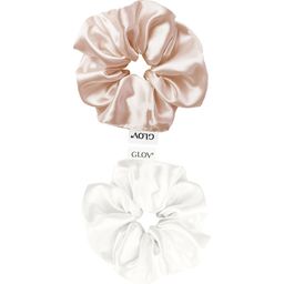 GLOV Scrunchies 2 Pack S - Champagne/Beige