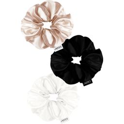 GLOV Scrunchies 3 Pack L - Champagne/Black/White