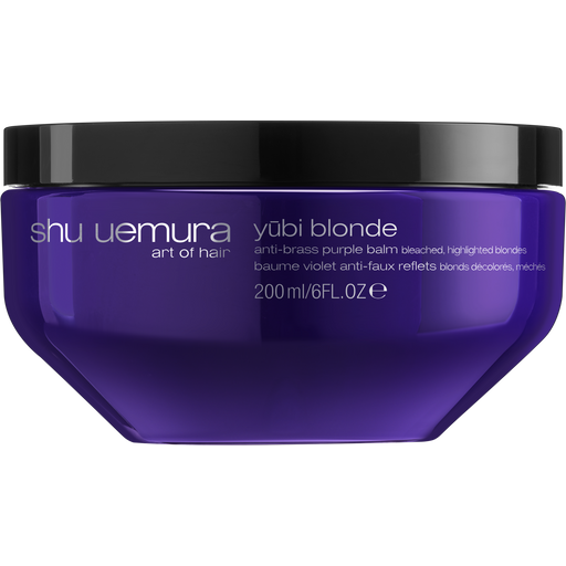 Yūbi Blonde nevtralizirajoča maska za lase Purple - 200 ml