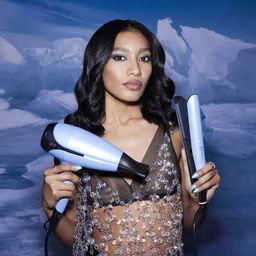 chronos™ & helios® Deluxe - Flat Iron & Hairdryer in Icy Blue - 1 Pc