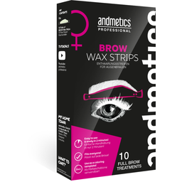 Andmetics Professional Brow Wax Strips - Woman - Small