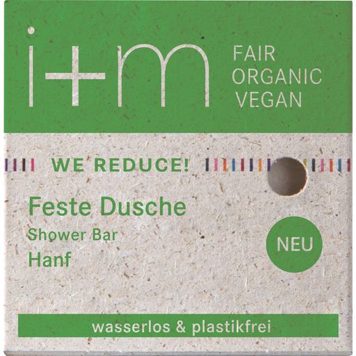 i+m Naturkosmetik Berlin WE REDUCE trd gel za prhanje Konoplja - 50 g