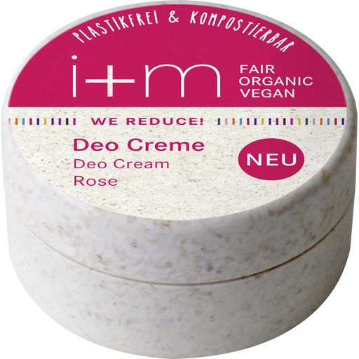 i+m Naturkosmetik Berlin WE REDUCE Rose Cream Deodorant - 30 ml