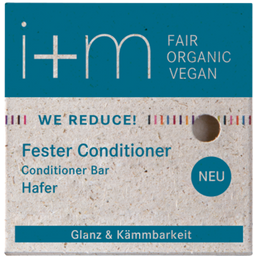 i+m Naturkosmetik Berlin WE REDUCE Oats Solid Conditioner - 50 g