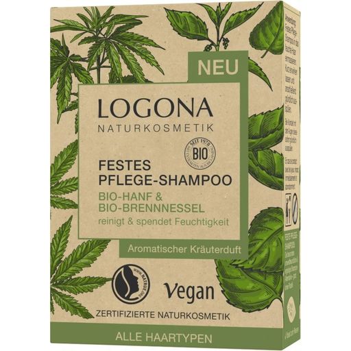 Organic Hemp & Stinging Nettle Solid Shampoo - 60 g