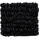 Veganboost Satin Scrunchie, Small Size - Black