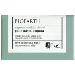 Bioearth Mydlo na tvár so šalviou a neemom - 150 g