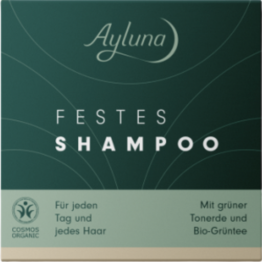 Festes Shampoo Grüne Tonerde & Bio-Grüntee - 60 g