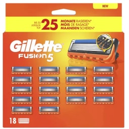 Gillette Fusion5 System Blades - 14 Pieces - 14 Pcs