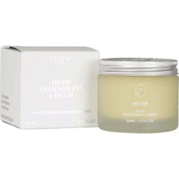 FLOW cosmetics Crème Déodorante au Chanvre - 60 ml