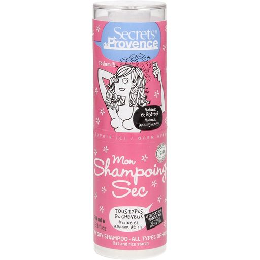 Secrets de Provence Dry Shampoo - Pump dispenser 