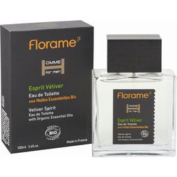 Florame Eau de Toilette Vetiver Spirit HOMME - 100 ml