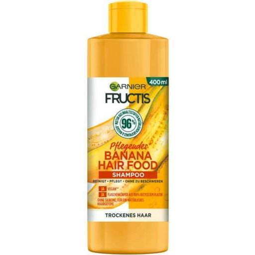 FRUCTIS Hair Food - Shampoo, Banana Nutriente - 400 ml