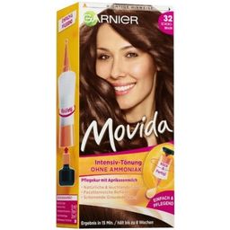 Movida Soin-Crème Colorant sans Ammoniaque - 32 Marron Glacé - 1 pcs