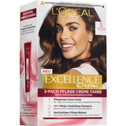 L'Oréal Paris EXCELLENCE Crème 5 svetlohnedá - 1 ks