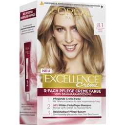 L'Oréal Paris EXCELLENCE Crème 8.1 Blond Clair Cendré - 1 pcs