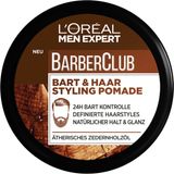 MEN EXPERT BARBER CLUB - Crema Modeladora de Barba y Cabello