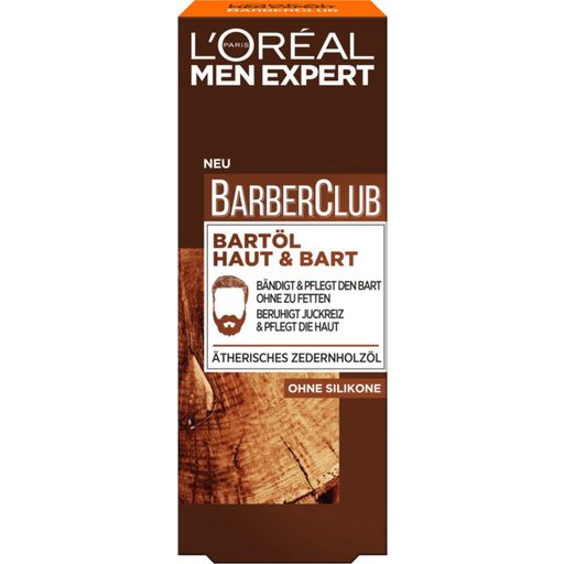 MEN EXPERT BARBER CLUB - Olio Viso e Barba - 30 ml