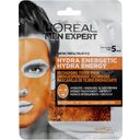 Textilná maska s taurínom MEN EXPERT Hydra Energy - 1 ks