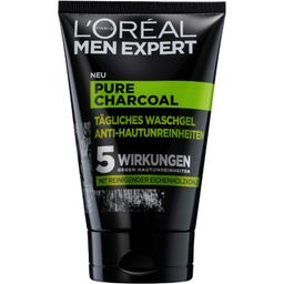MEN EXPERT Pure Charcoal Waschgel Anti-Hautunreinheiten - 100 ml