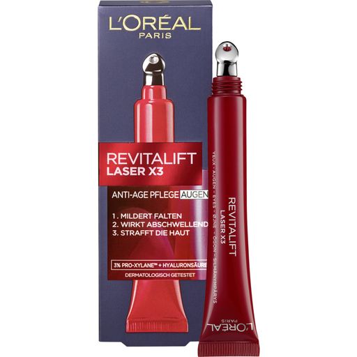 L'Oréal Paris REVITALIFT Laser X3 Augencreme - 15 ml