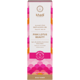 Khadi Holy Body Kroppsolja Pink Lotus Beauty - 100 ml