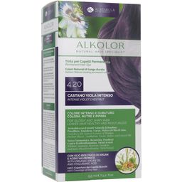 Természetes hajfesték - 4.2 intenzív lila gesztenye - 155 ml