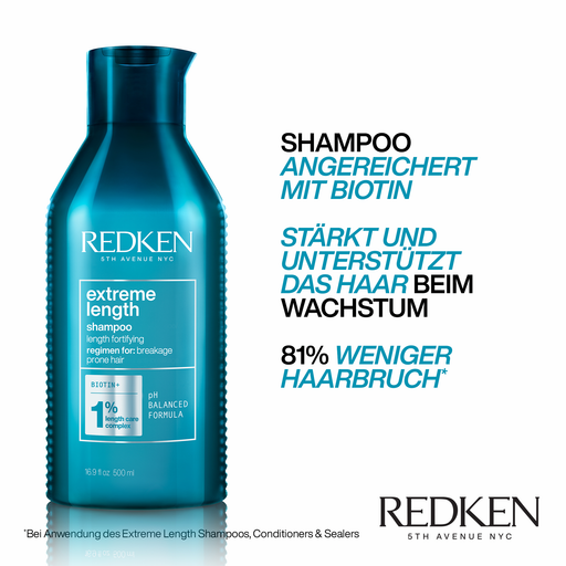 Redken Extreme Length Shampoo - 300 ml
