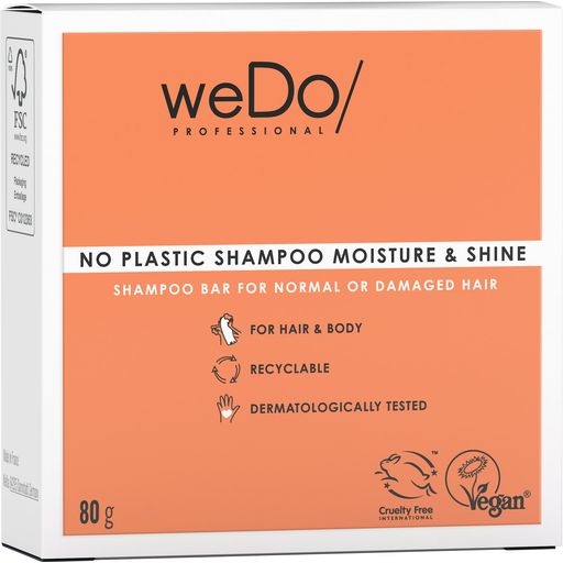 Moisture & Shine No Plastic Solid Shampoo - 80 g