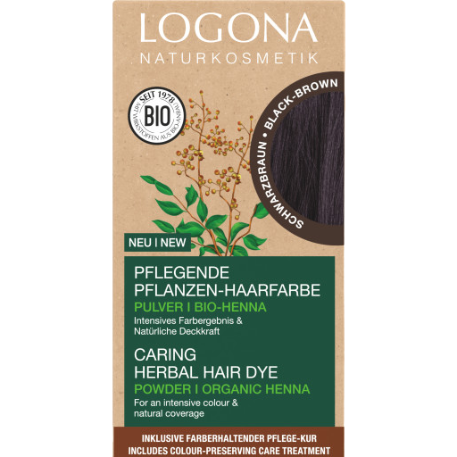 Logona Herbal Hair Colour 101 - Black-Brown