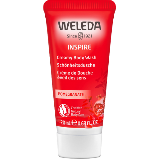Weleda Inspire Pomegranate Creamy Body Wash - 20 ml