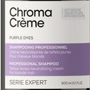 Crème Neutralisante des Reflets Jaunes - Serie Expert Chroma Crème Purple  - 300 ml