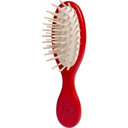 tek Small Oval Pocket Brush - Red