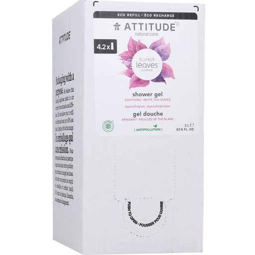 Attitude Super Leaves Shower Gel White Tea Leaves - Soothing