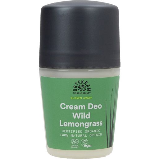 Urtekram Wild Lemongrass Deo Roll On - 50 ml