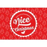 Labelhair Wenskaart "Nice Christmas"