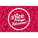 Labelhair "Nice Valentine" Greeting Card