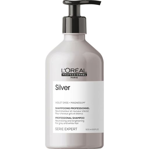 Shampoing Déjaunissant - Serie Expert Silver - 500 ml