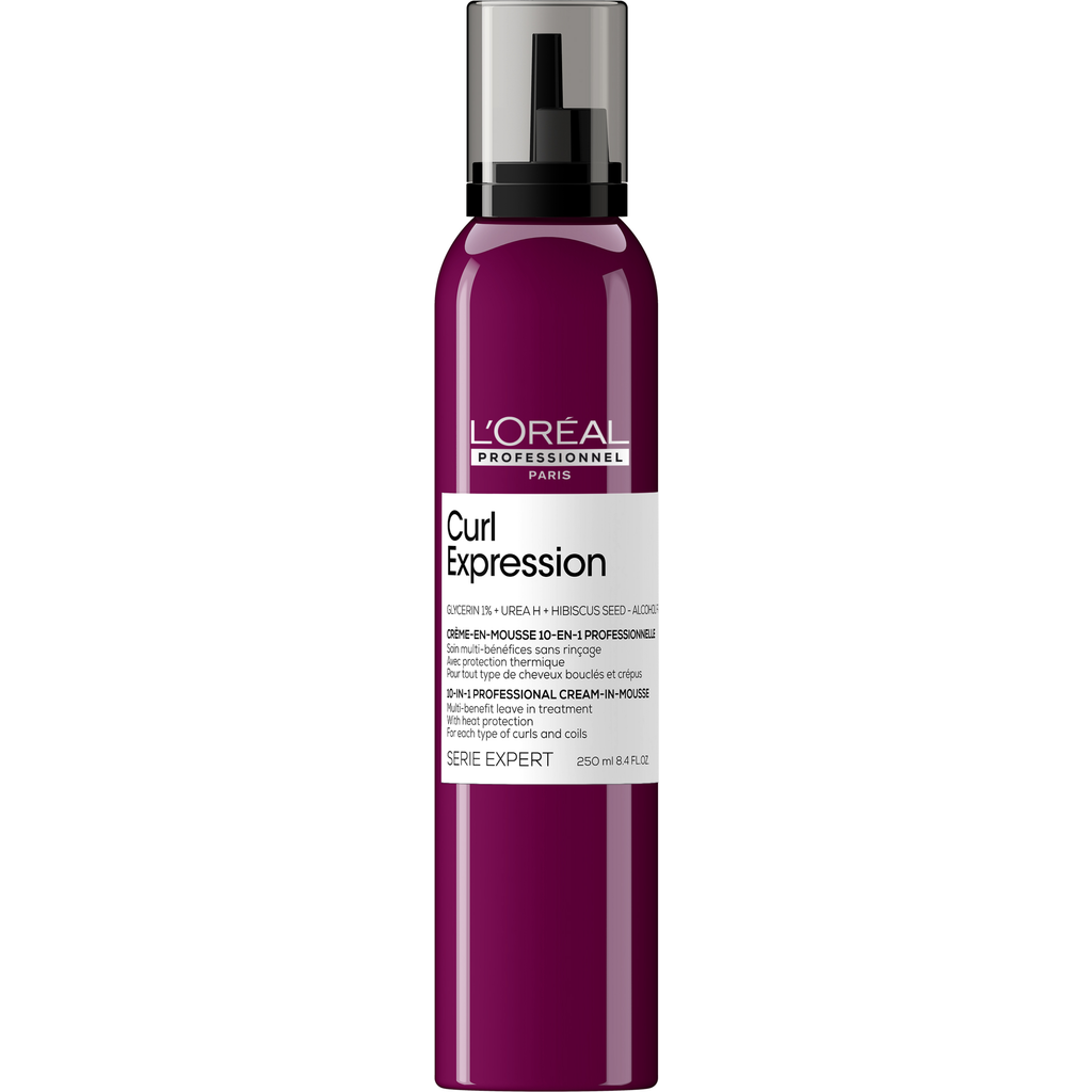 Serie Expert Curl Expression 10-in-1 Cream-in-Mousse, 250 ml - labelhair  Europe