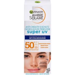 AMBRE SOLAIRE Sensitive expert + fluid za zaščito obraza pred UV žarki ZF 50+