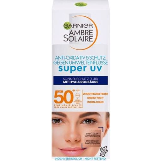 AMBRE SOLAIRE Sensitive expert+ Gesicht UV-Schutz Fluid LSF 50+ - 40 ml