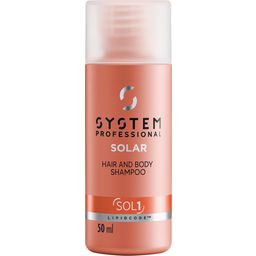 System Professional LipidCode Shampoing Corps et Cheveux Solar (SOL1) - 50 ml